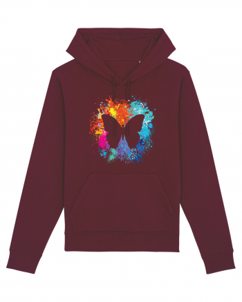 Butterfly Colors Burgundy