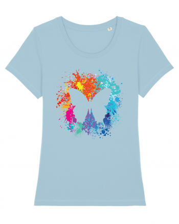 Butterfly Colors Sky Blue