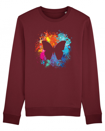 Butterfly Colors Burgundy