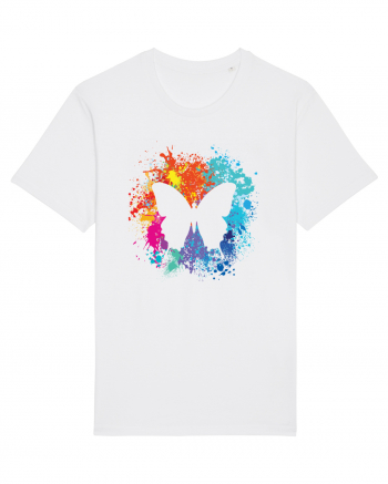 Butterfly Colors White