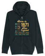 Born In 1971 True Legend Hanorac cu fermoar Unisex Connector