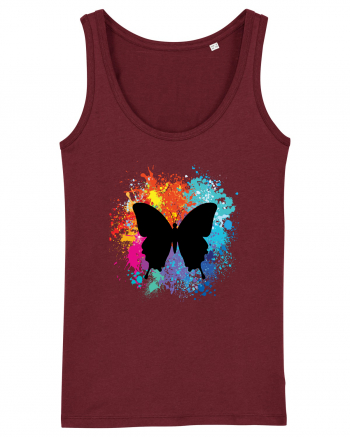 Butterfly Colors Burgundy