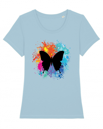 Butterfly Colors Sky Blue