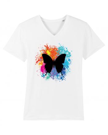 Butterfly Colors White