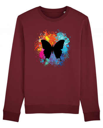 Butterfly Colors Burgundy