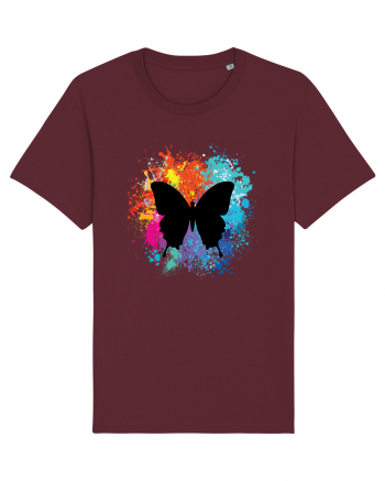 Butterfly Colors Burgundy