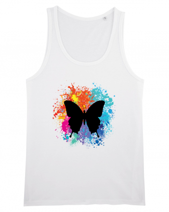 Butterfly Colors White