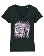 Anything is OCTO - POSSIBLE 4 Tricou mânecă scurtă guler V Damă Evoker