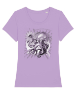 Anything is OCTO - POSSIBLE 4 Tricou mânecă scurtă guler larg fitted Damă Expresser