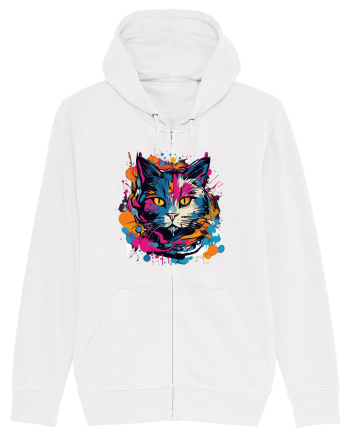 Pisica graffiti White