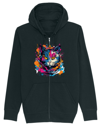 Pisica graffiti Black