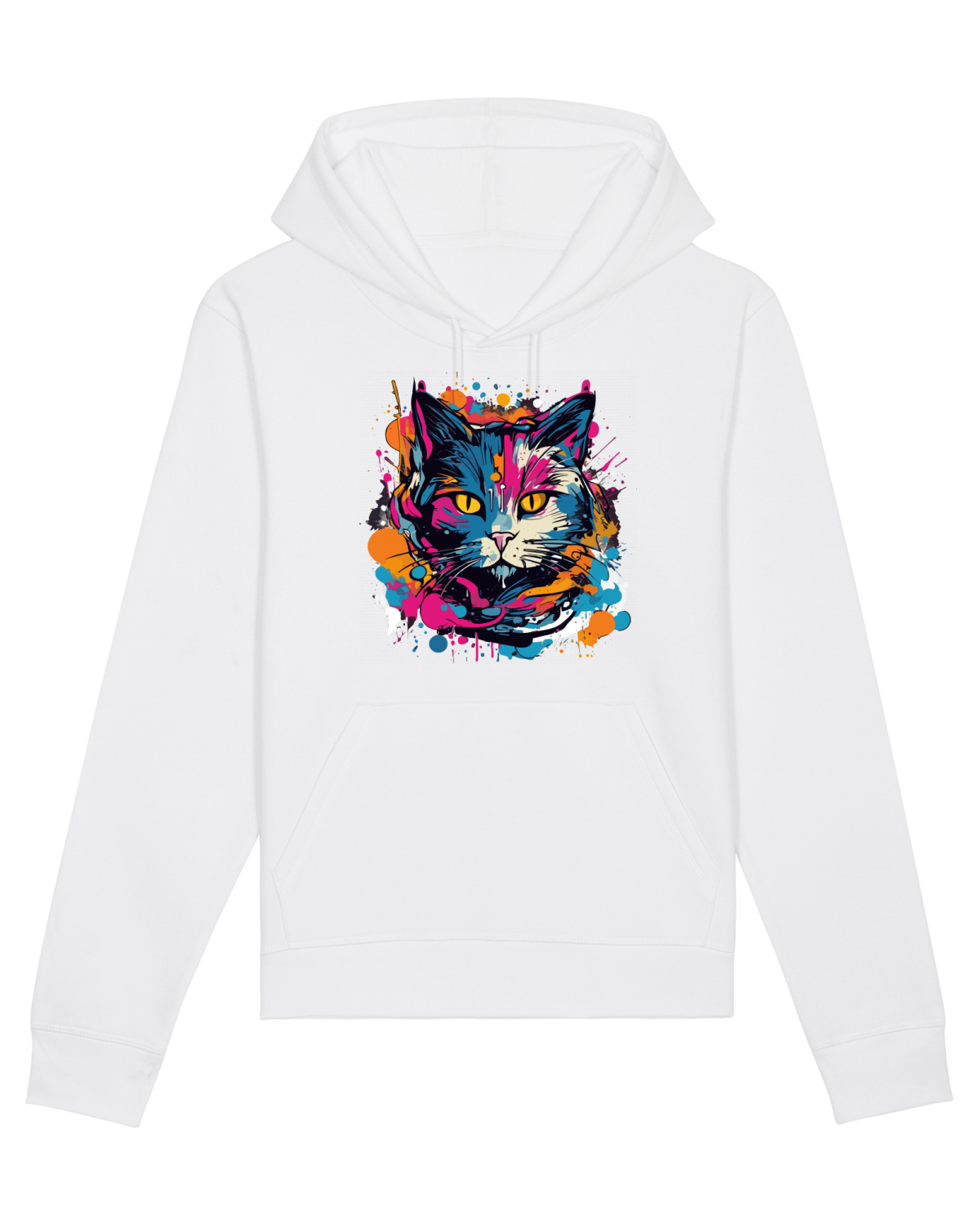 Hanorac Unisex Drummer White