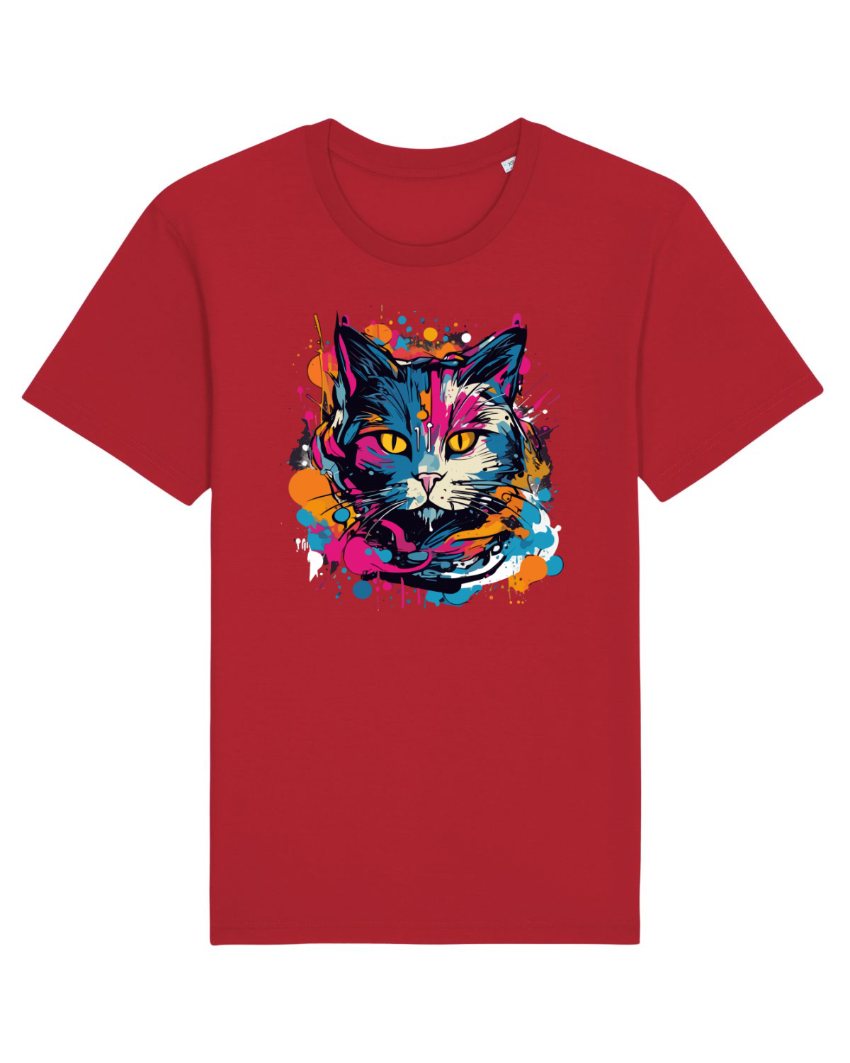Tricou mânecă scurtă Unisex Rocker Red