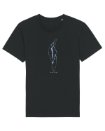 Let there be light (sa fie lumina - joc spatiu negativ) Tricou mânecă scurtă Unisex Rocker