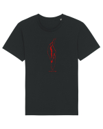 Let there be light 2 (sa fie lumina - joc spatiu negativ) Tricou mânecă scurtă Unisex Rocker