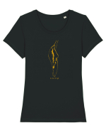 Let there be light 3 (sa fie lumina - joc spatiu negativ) Tricou mânecă scurtă guler larg fitted Damă Expresser