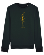 Let there be light 3 (sa fie lumina - joc spatiu negativ) Bluză mânecă lungă Unisex Rise
