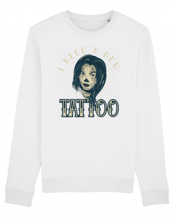 I Need A new Tattoo White