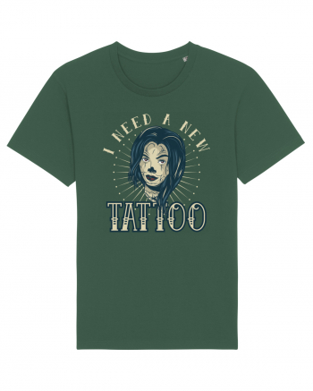 I Need A new Tattoo Bottle Green