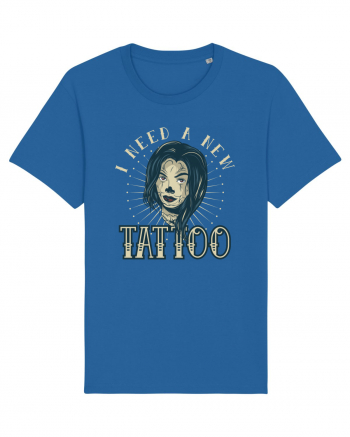 I Need A new Tattoo Royal Blue