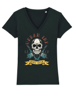 Urban Ink Tricou mânecă scurtă guler V Damă Evoker