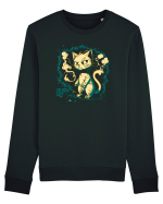 URBAN CAT 2 - pisica urbana :D Bluză mânecă lungă Unisex Rise