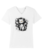 ALLEY CAT - pisica vagaboanda :D Tricou mânecă scurtă guler V Bărbat Presenter