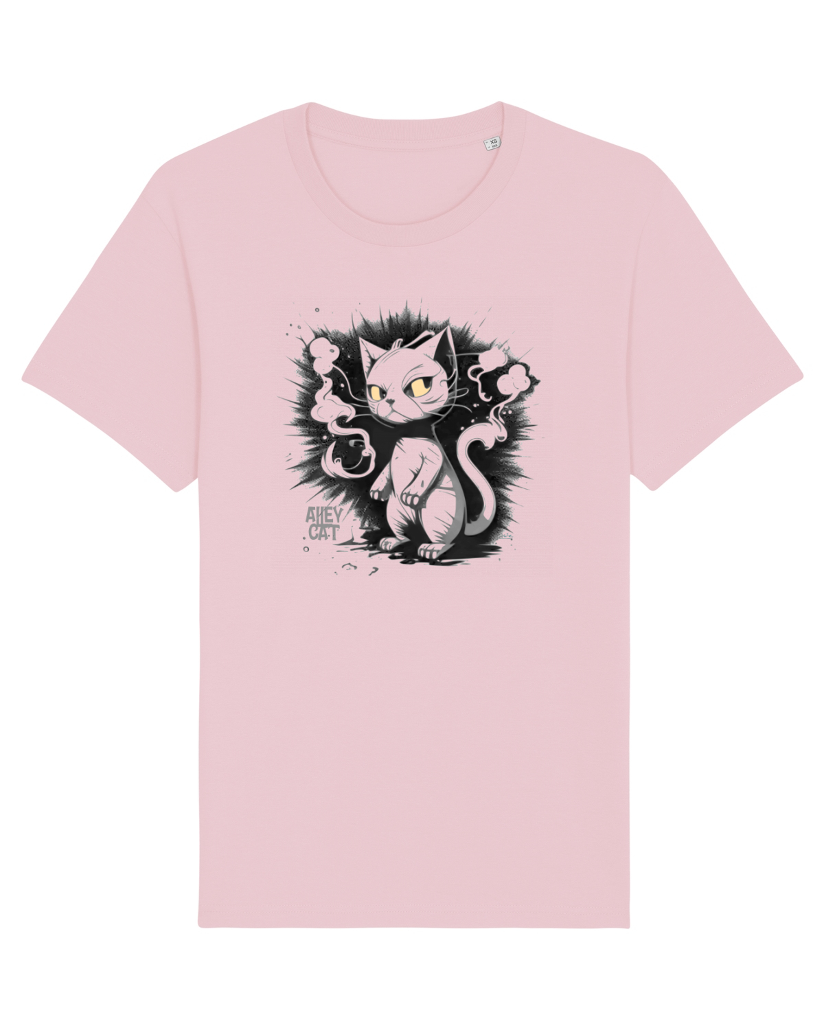 Tricou mânecă scurtă Unisex Rocker Cotton Pink