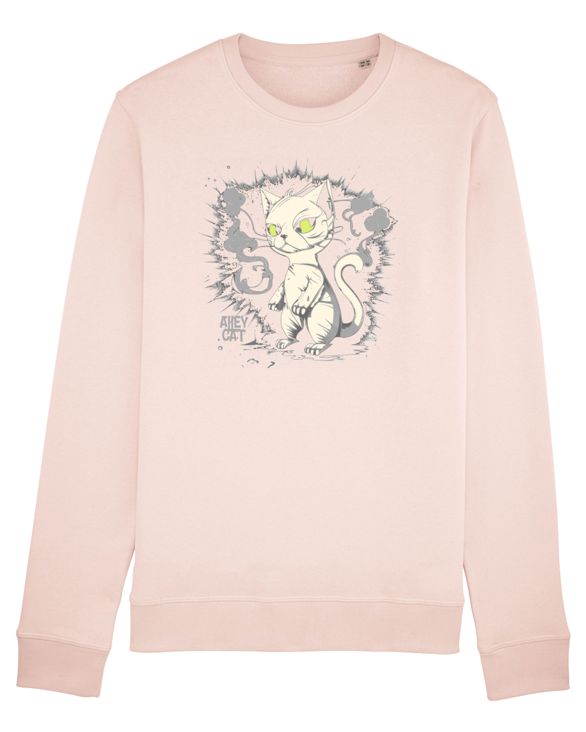 Bluză mânecă lungă Unisex Rise Candy Pink