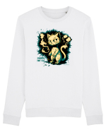 SMOKING HOT CAT   - mâța / pisica /motanul sexy :D Bluză mânecă lungă Unisex Rise