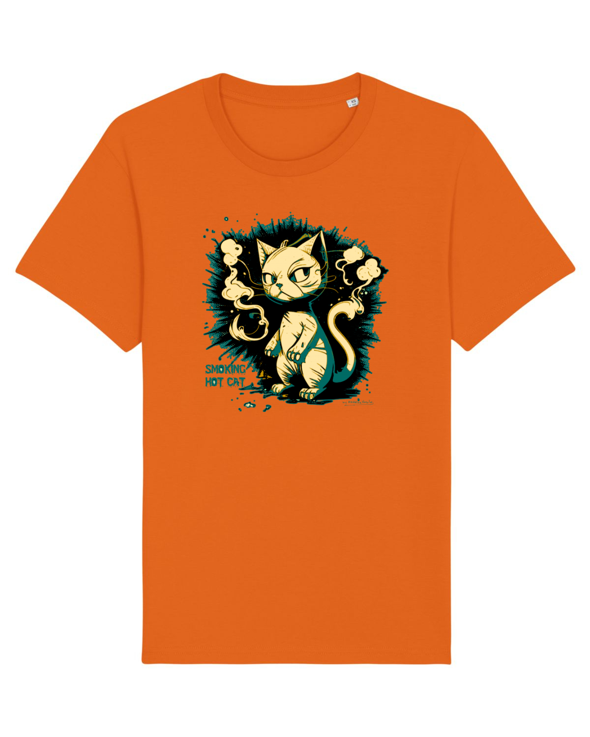 Tricou mânecă scurtă Unisex Rocker Bright Orange