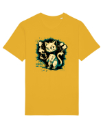 SMOKING HOT CAT   - mâța / pisica /motanul sexy :D Tricou mânecă scurtă Unisex Rocker