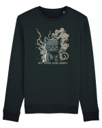 Mâța blândă zgârie rău :D 2 Bluză mânecă lungă Unisex Rise