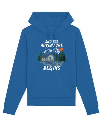 And the adventure begins Royal Blue