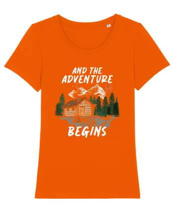 And the adventure begins Bright Orange