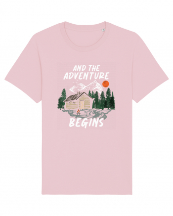 And the adventure begins Cotton Pink