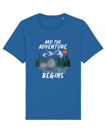 And the adventure begins Royal Blue