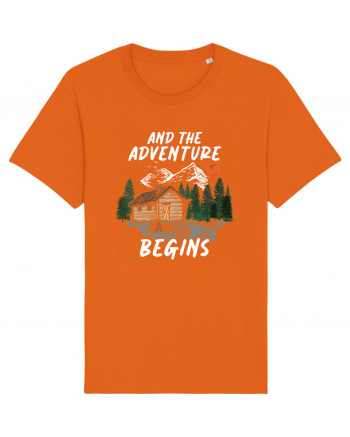 And the adventure begins Bright Orange