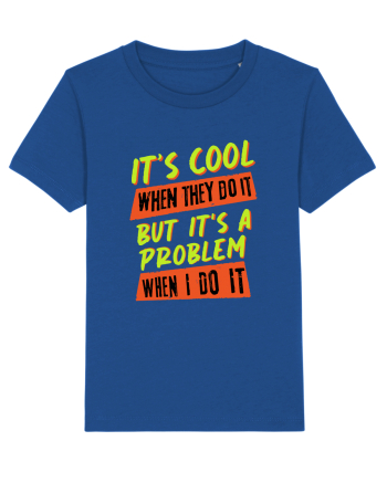 It's a problem when I do it Majorelle Blue