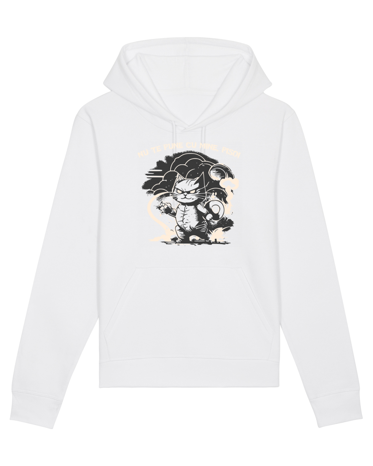 Hanorac Unisex Drummer White