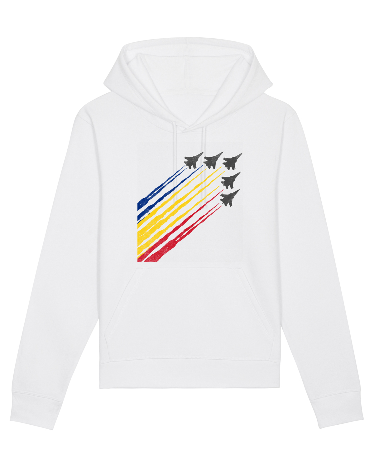 Hanorac Unisex Drummer White