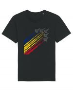 Romanian Air Force F16 Tricou mânecă scurtă Unisex Rocker