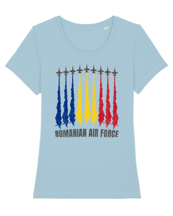 Romanian Air Force F16 Fighters Sky Blue