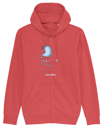 STOP HIDING Carmine Red