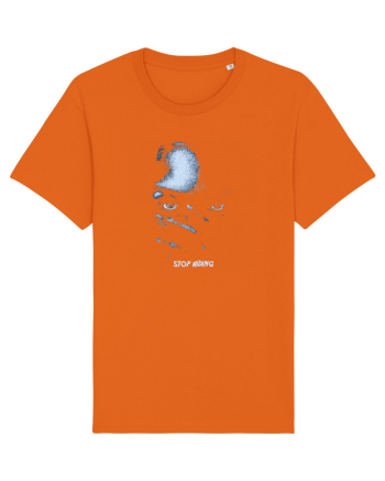 STOP HIDING Bright Orange