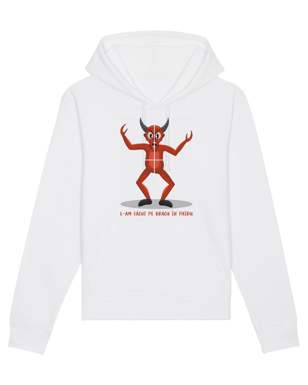 Hanorac Unisex Drummer White