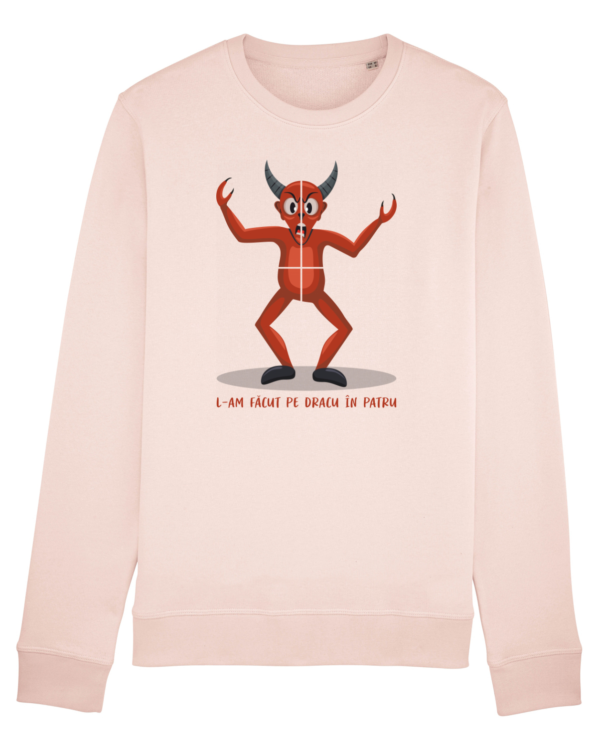 Bluză mânecă lungă Unisex Rise Candy Pink