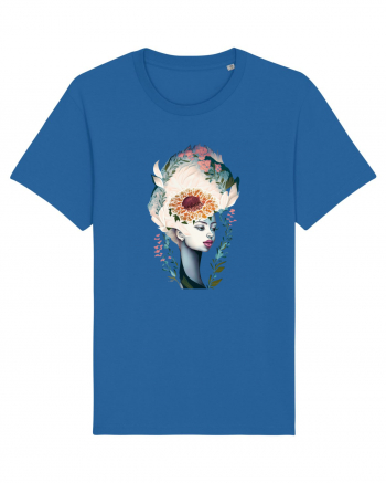 Flower Goddess Royal Blue