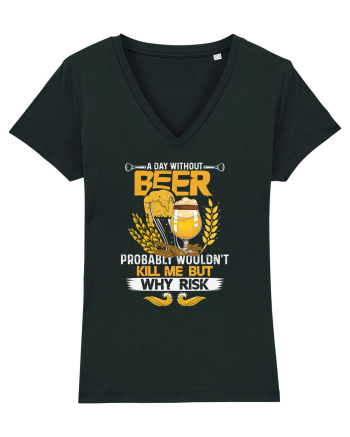 pt iubitorii de bere - A day without beer probably would not kill me Black