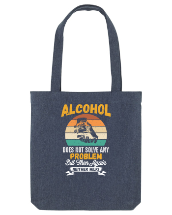 pt iubitorii de bere - Alcohol does not solve any problems Midnight Blue